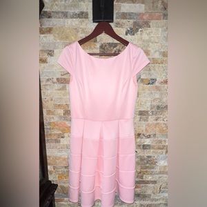 Bubble gum pink dress!
